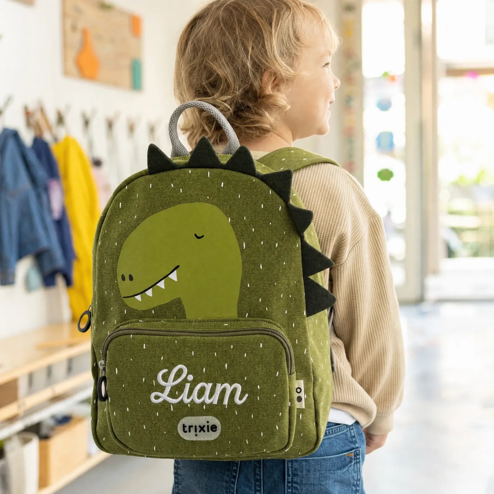 Trixie Kindergartenrucksack Dino, Klein 5,25 L, ab 2 Jahren
