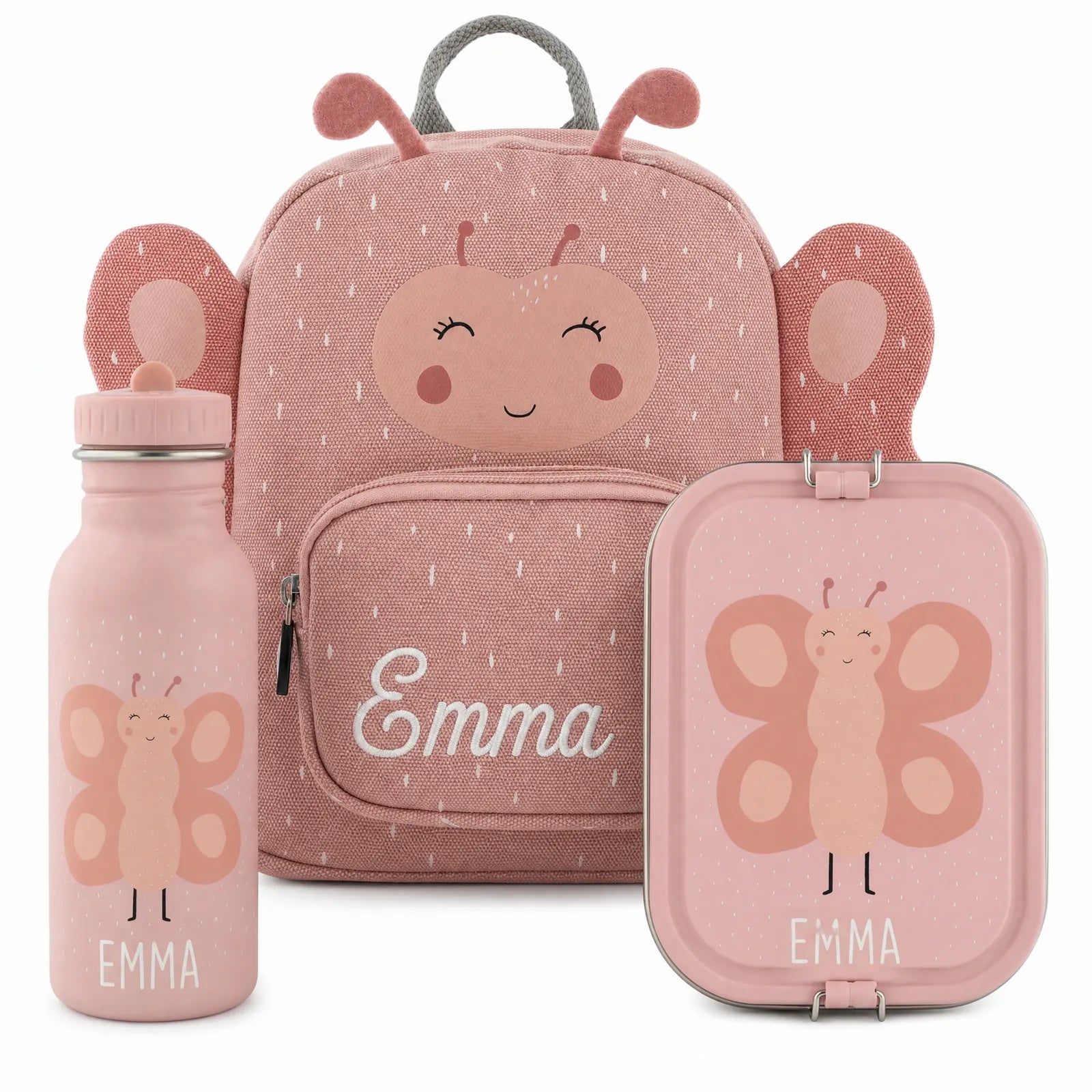 Trixie Kindergarten Set Schmetterling, personalisiertes Set im Tiermotiv