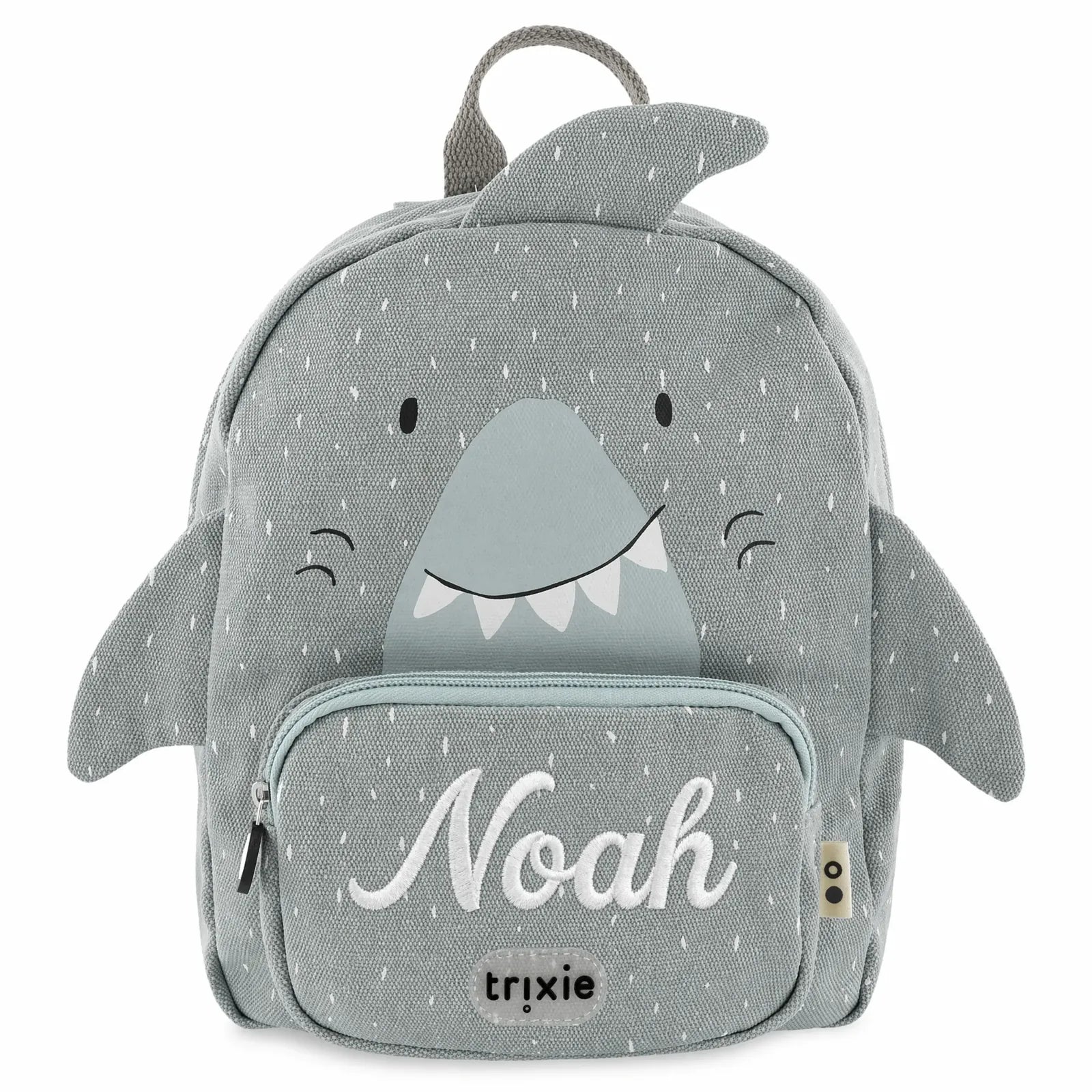 Trixie Kindergartenrucksack Hai, mit gesticktem Wunschnamen