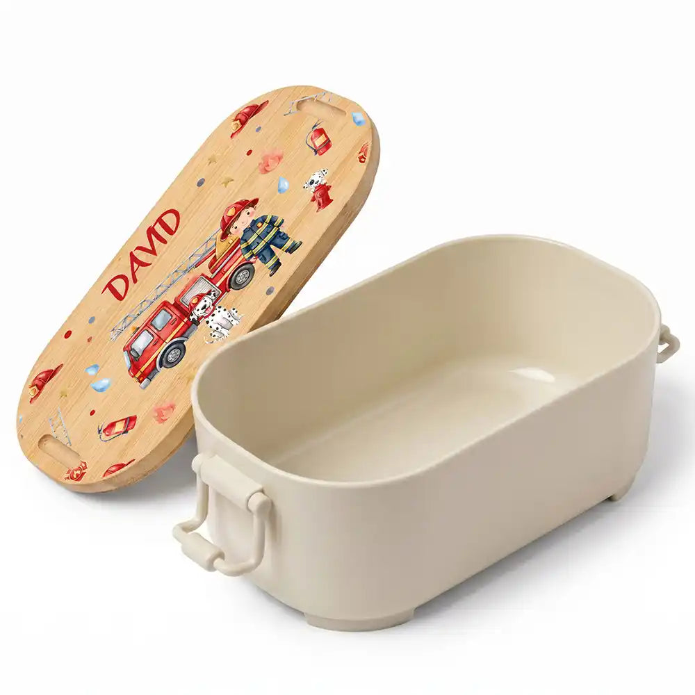 Brotdose Kinder personalisiert, Feuerwehr