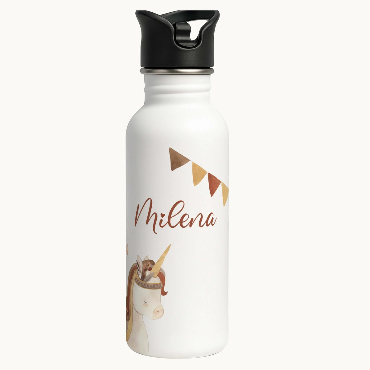 Trinkflasche Kinder Edelstahl - Einhorn