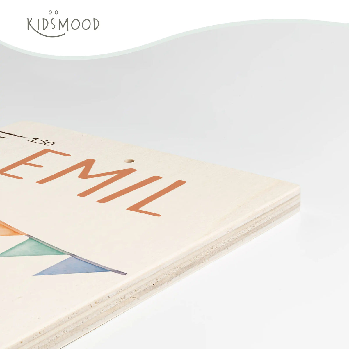 Messlatte Kinder Holz & Aluverbund - Dino