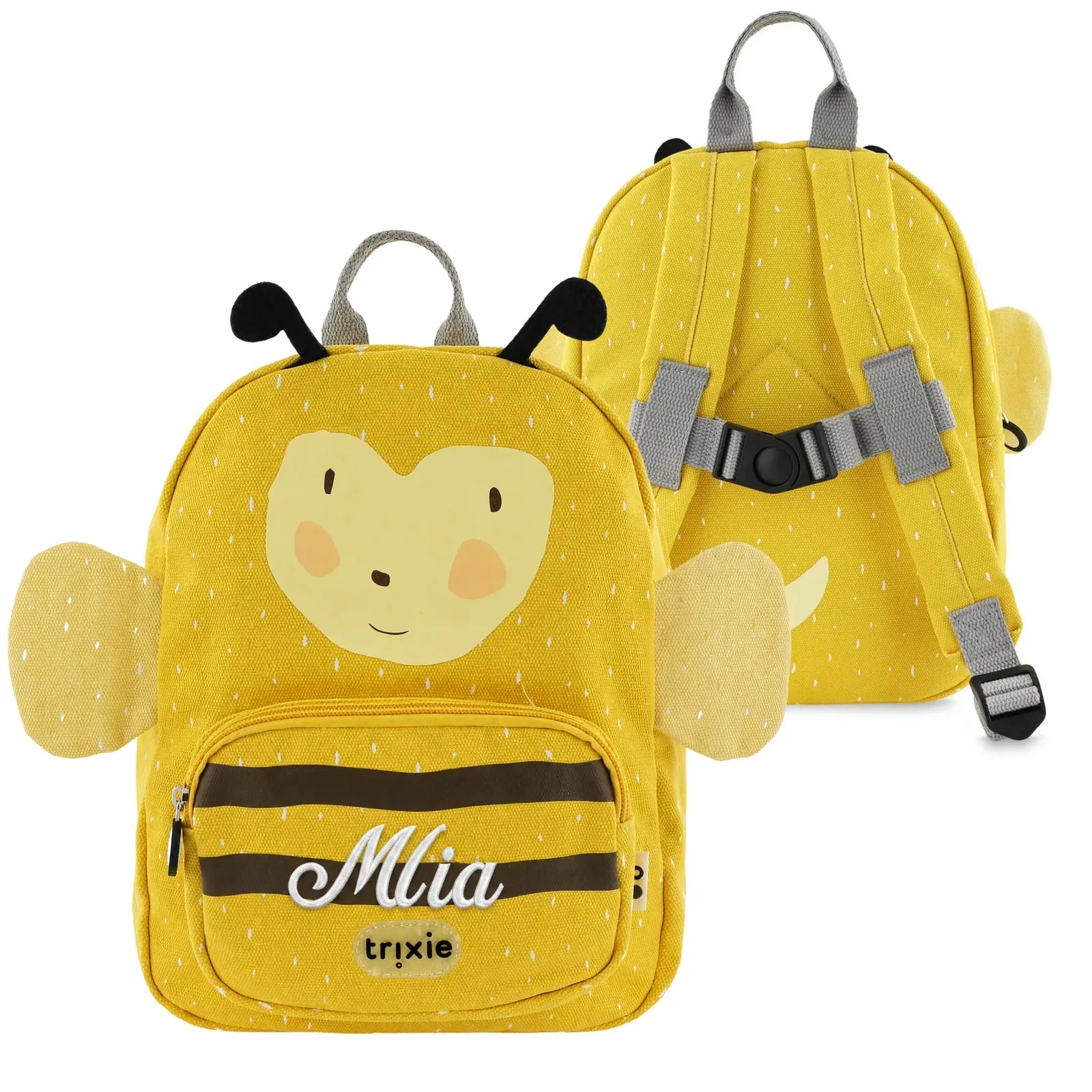 Trixie Kindergartenrucksack Biene, personalisiert mit Namen aufgestickt