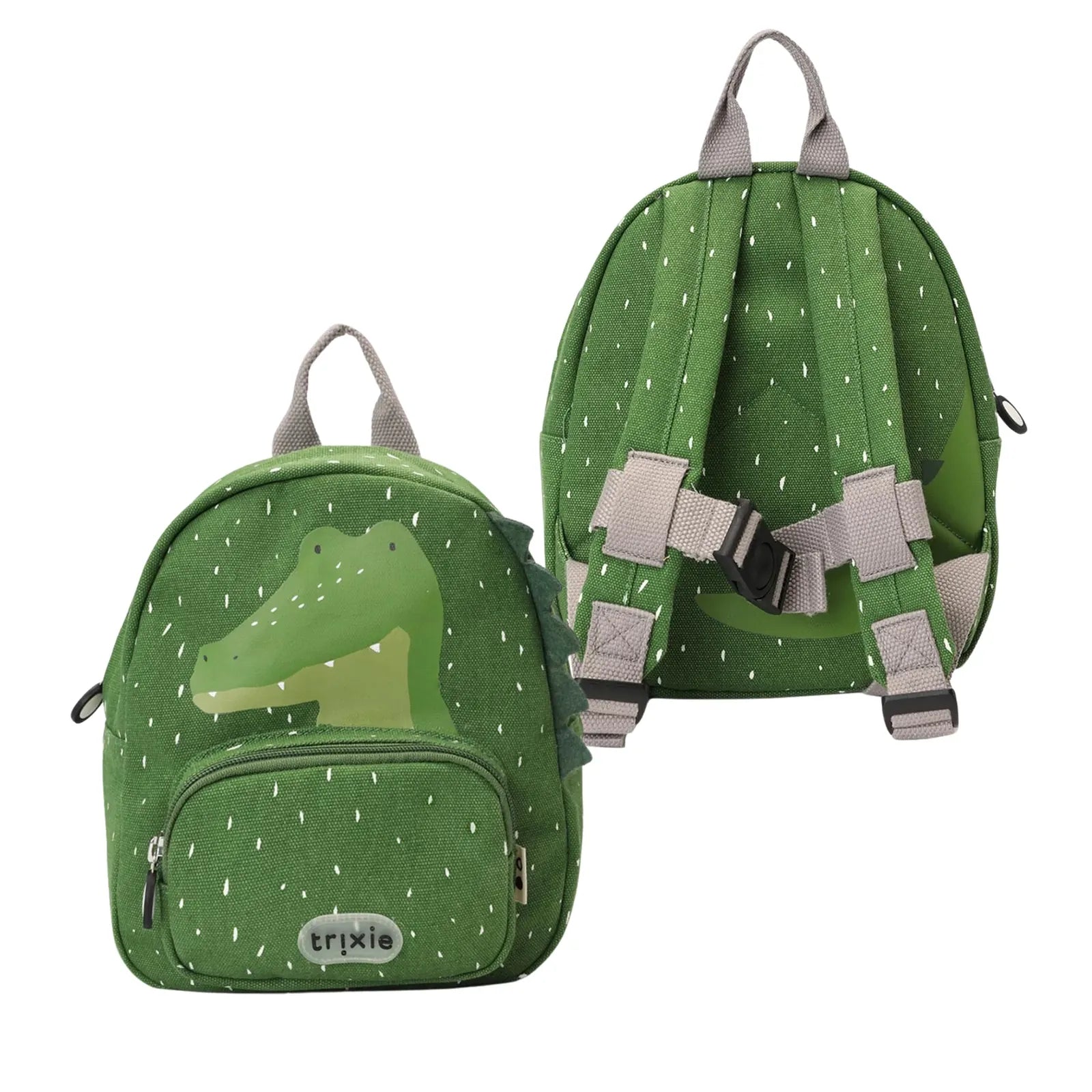 Trixie Kindergartenrucksack Krokodil, personalisiert mit Namen aufgestickt