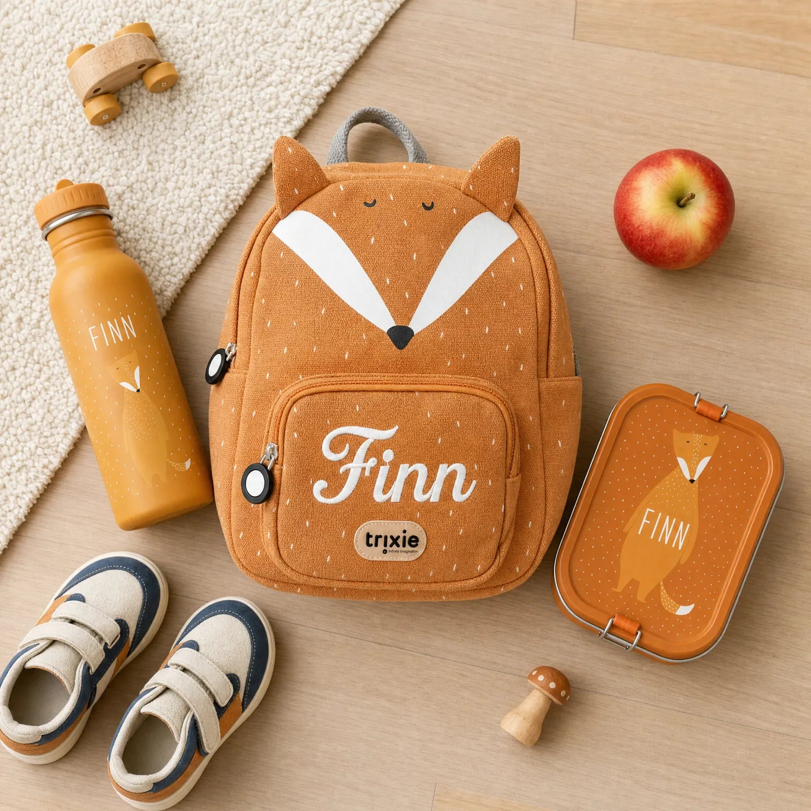 Trixie Kindergarten Set Fuchs, Set mit Namen, auch für Jungen