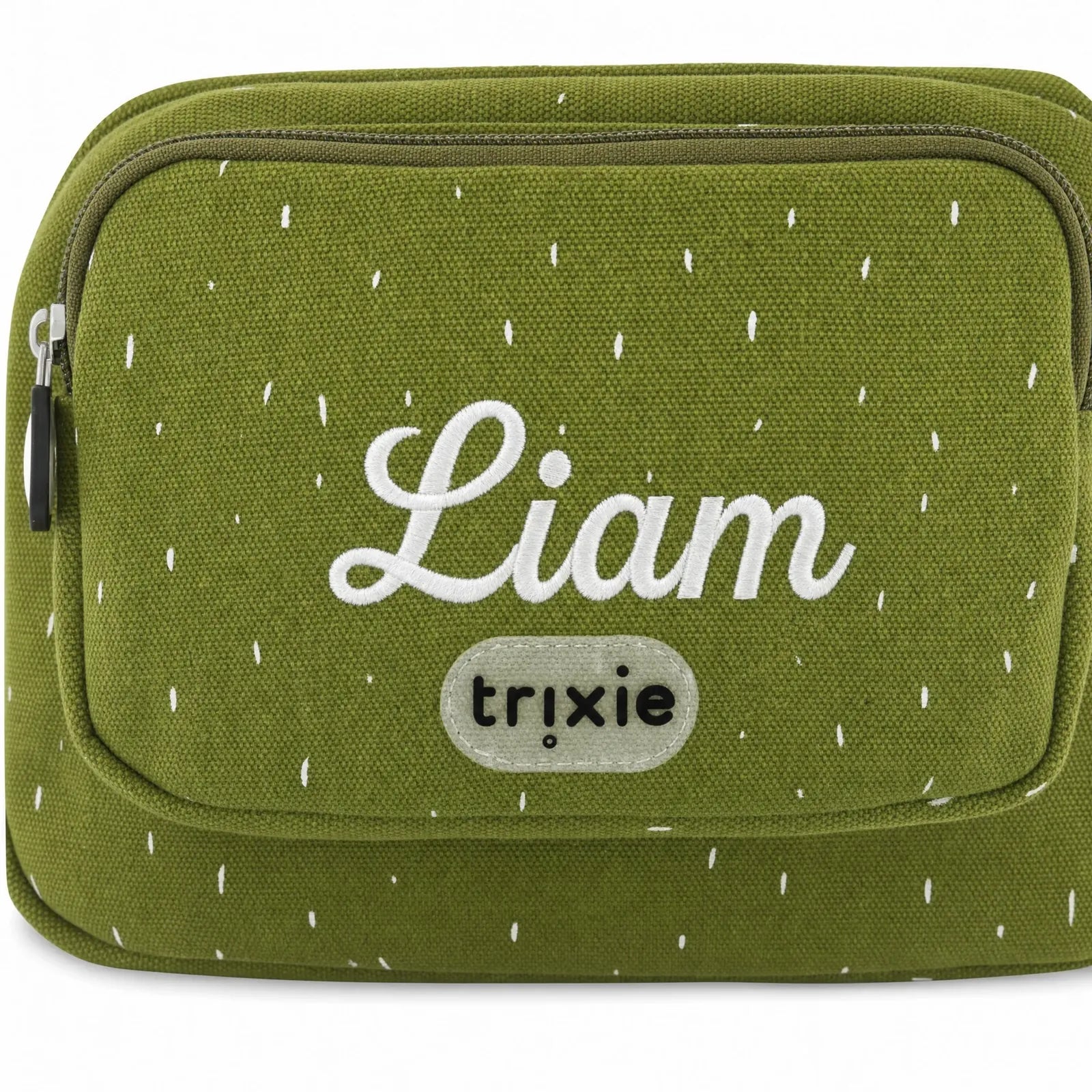 Trixie Kindergartenrucksack Dino, Brustschnalle und Namensschild innen