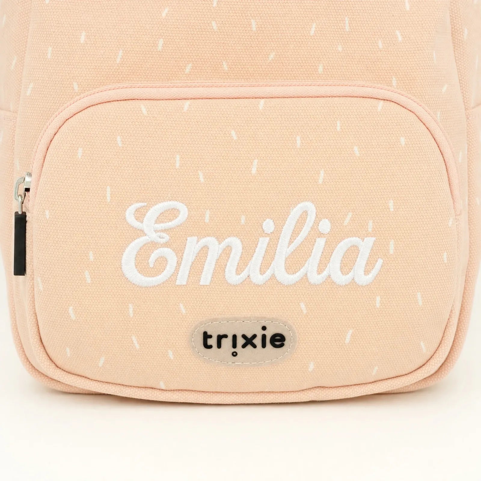 Trixie Kindergartenrucksack Hase, Brustschnalle und Namensschild innen