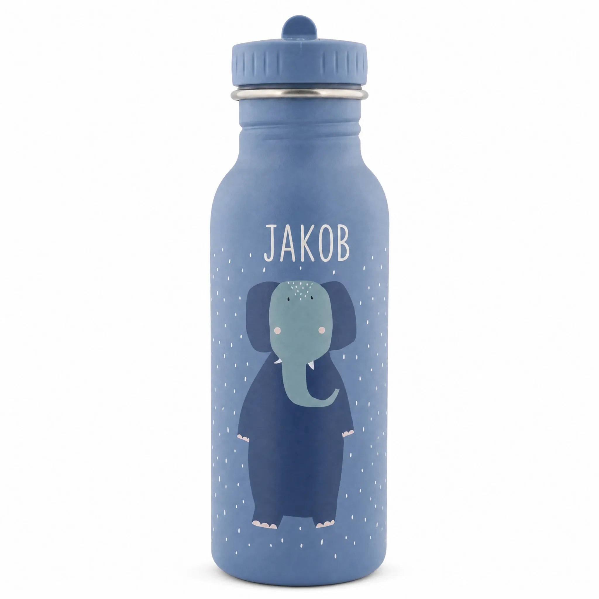 Trixie Trinkflasche Kinder Elefant, Tiermotiv-Detail mit Wunschname