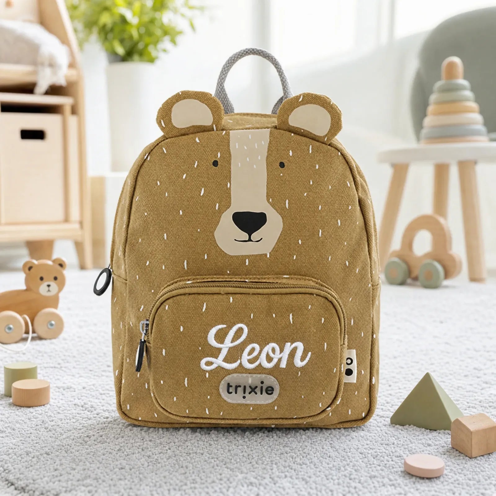Trixie Kindergartenrucksack Bär, Groß 7,5 L, ab 3 Jahren
