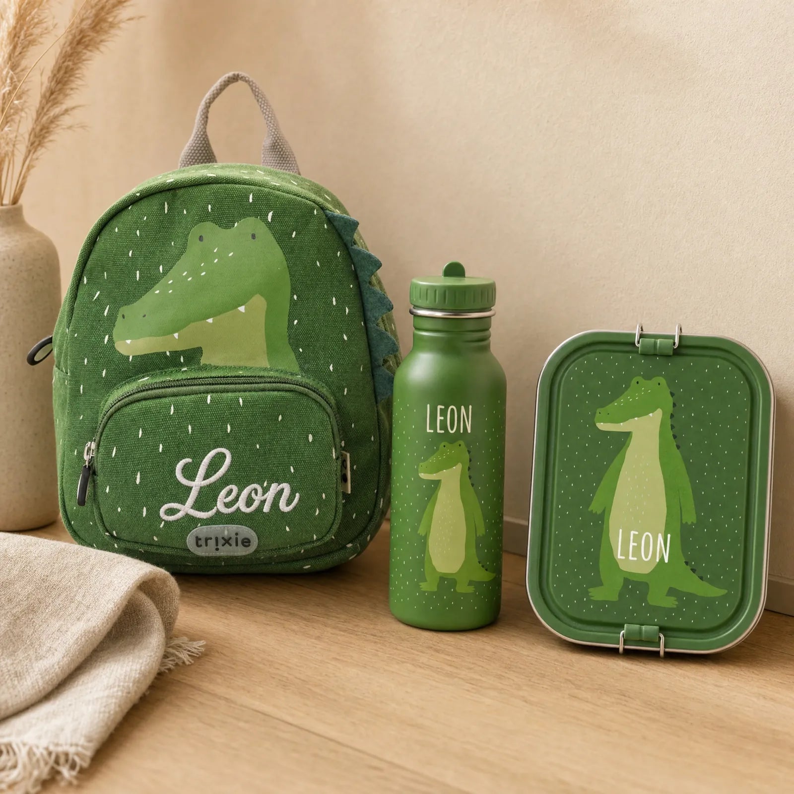 Trixie Kindergarten Set Krokodil, Geschenkidee zur Einschulung