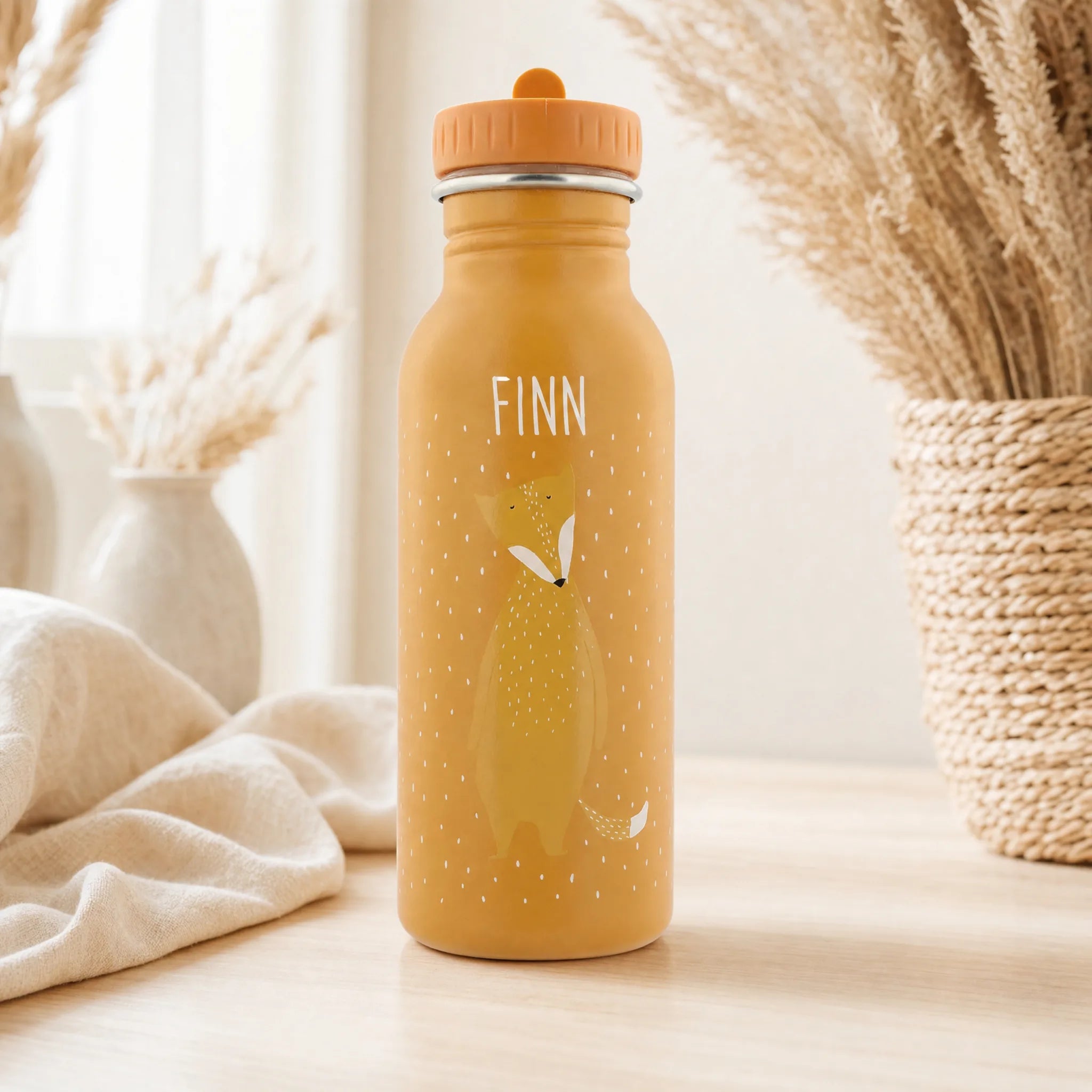 Trixie Trinkflasche Kinder Fuchs, auslaufsicher in 350 und 500 ml