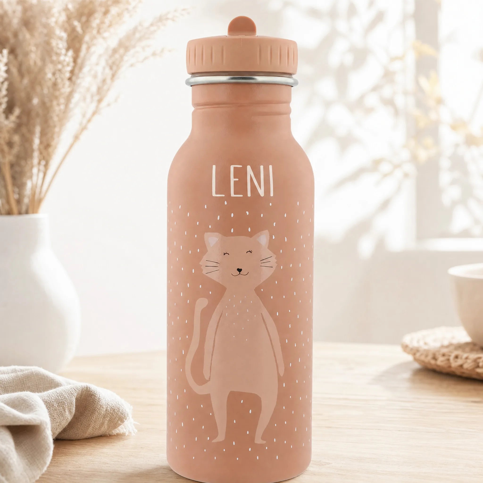 Trixie Trinkflasche Kinder Katze, auslaufsicher in 350 und 500 ml