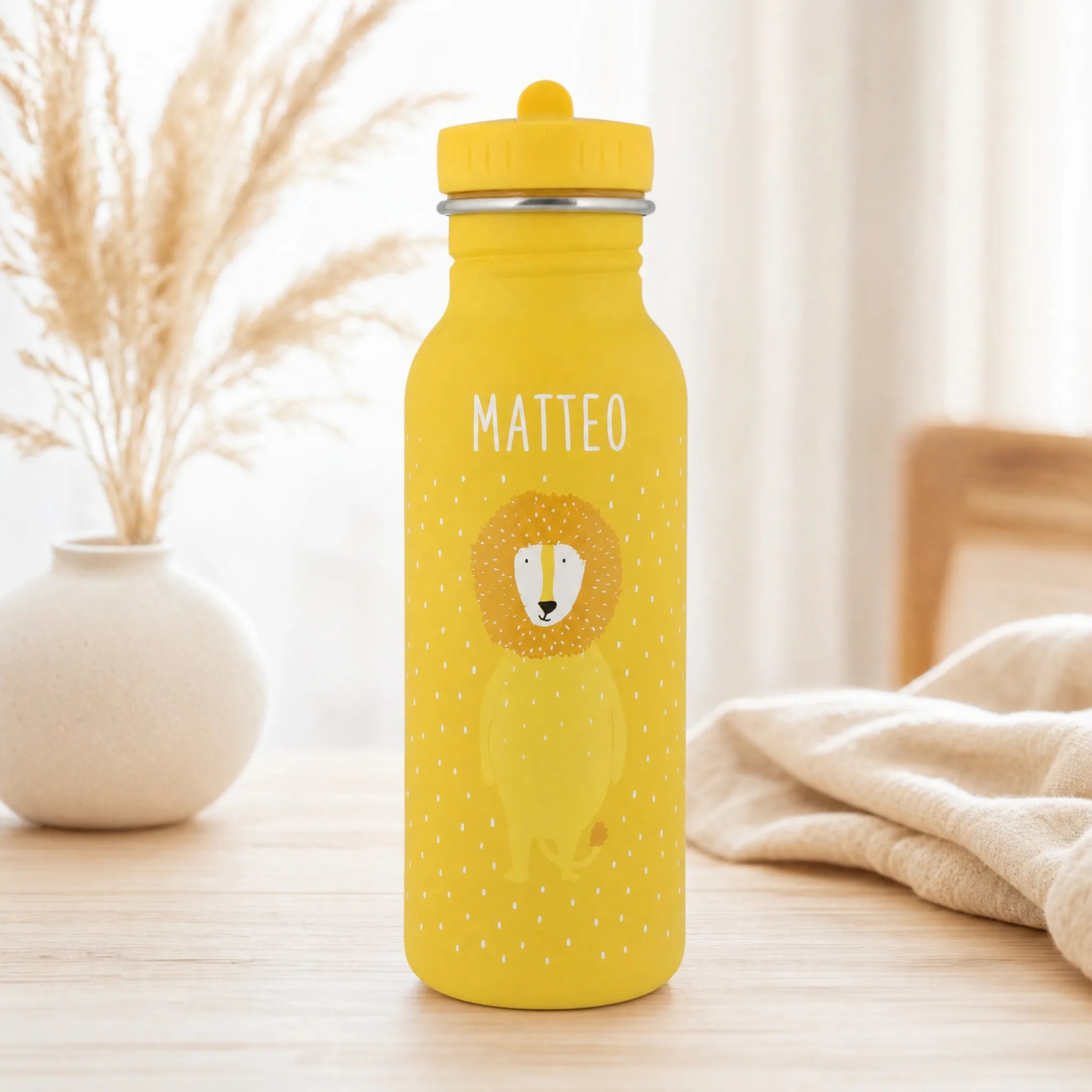 Trixie Trinkflasche Kinder Löwe, auslaufsicher in 350 und 500 ml