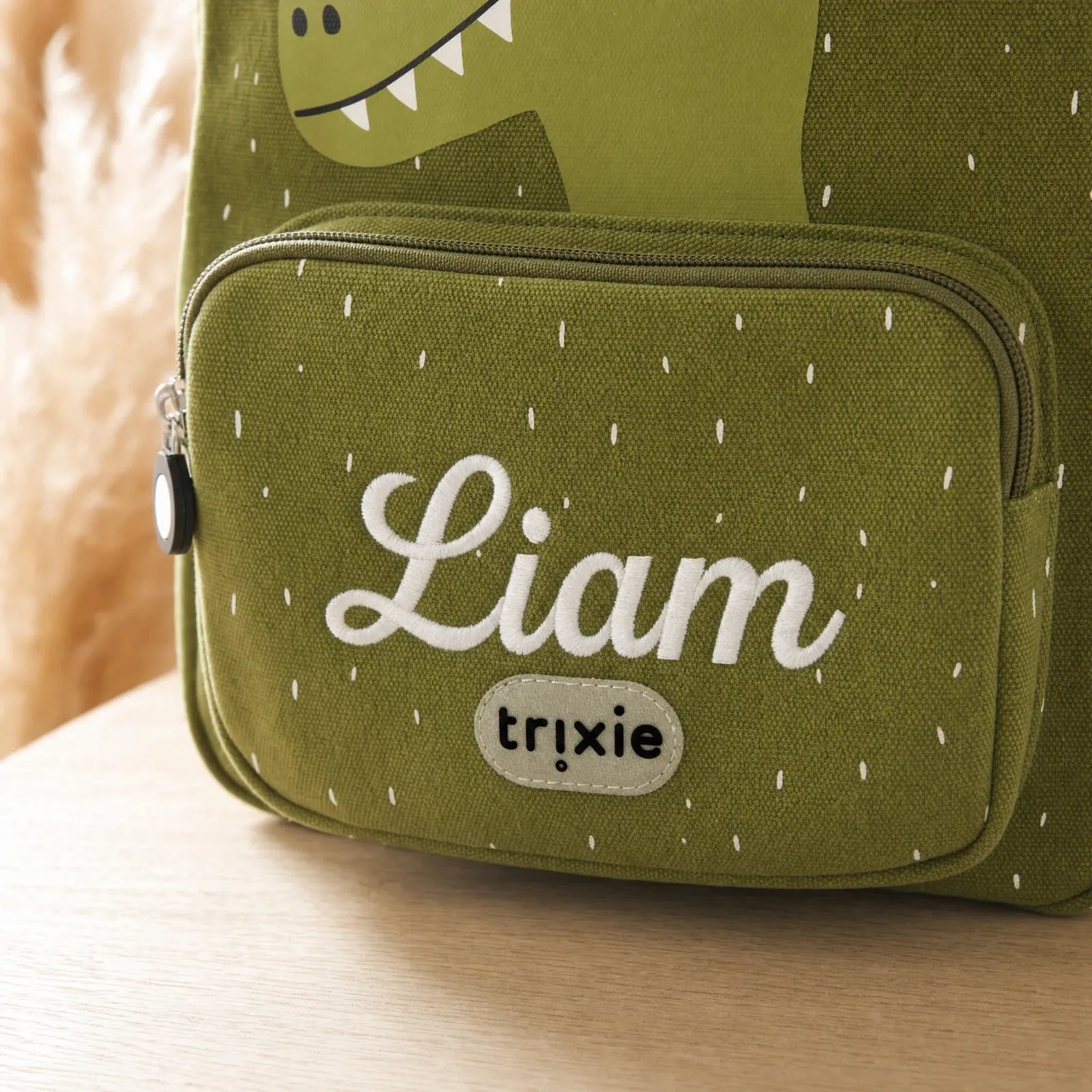 Trixie Kindergartenrucksack Dino, Geschenkidee mit Wunschname