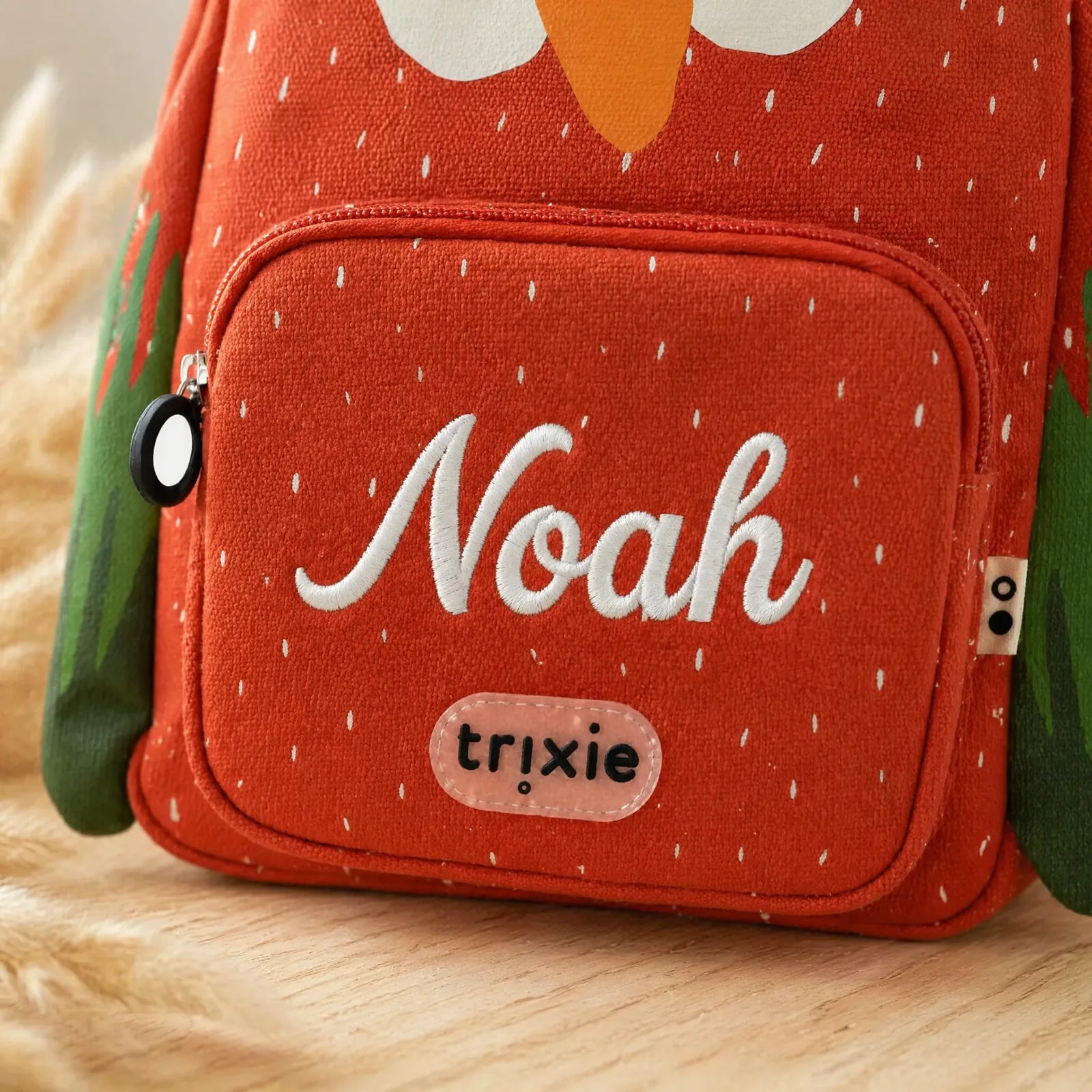 Trixie Kindergartenrucksack Papagei, Geschenkidee mit Wunschname