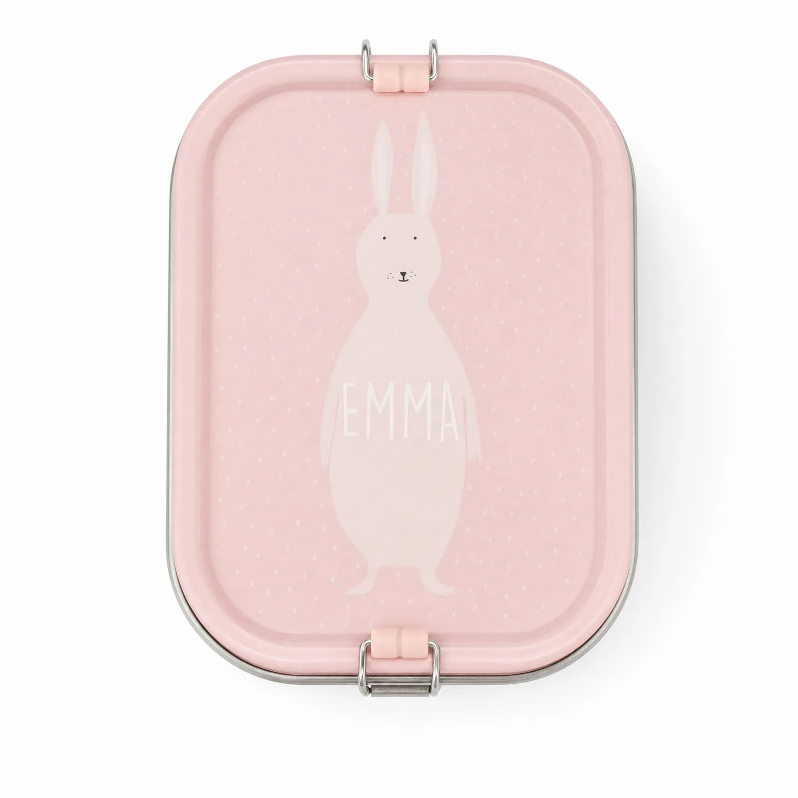 Trixie Brotdose Kinder Hase, Snackbox aus Edelstahl
