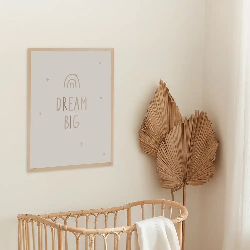 Poster 3er-Set - Sonne, Ballerina & Dream Big fĂŒrs Kinderzimmer
