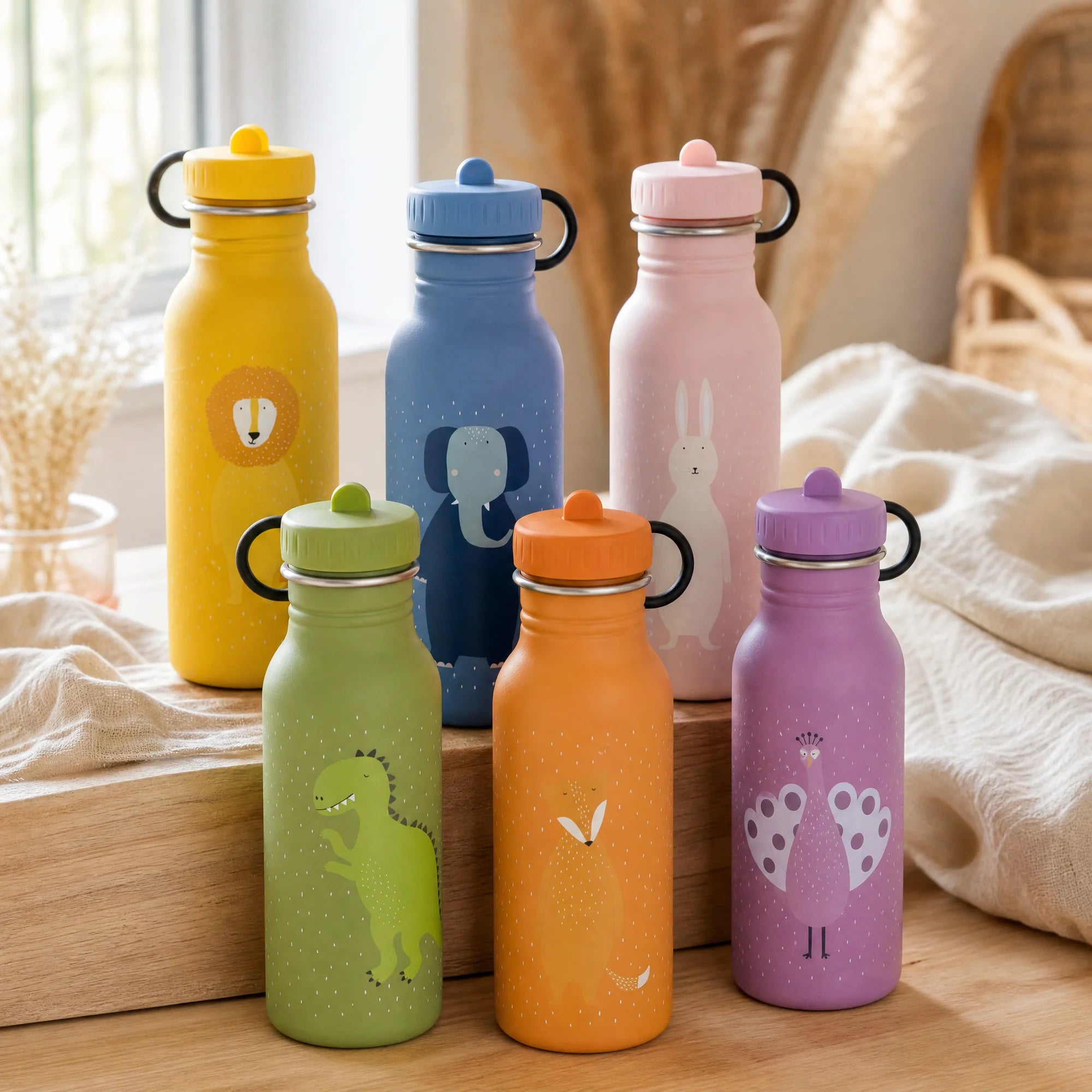 Trixie Trinkflasche Kinder personalisiert Dino