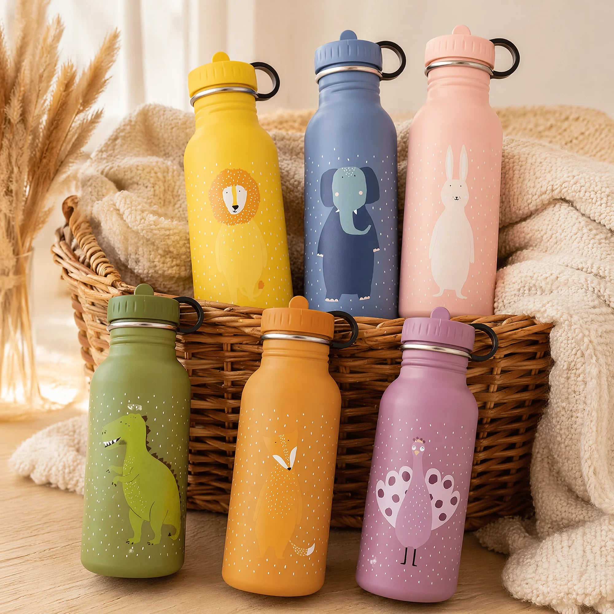 Trixie Trinkflasche Kinder personalisiert Löwe