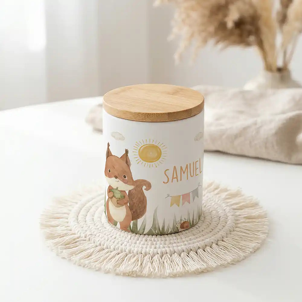 Personalisierte Keksdose Eichhörnchen Sommer - Produktgruppe & Variationen