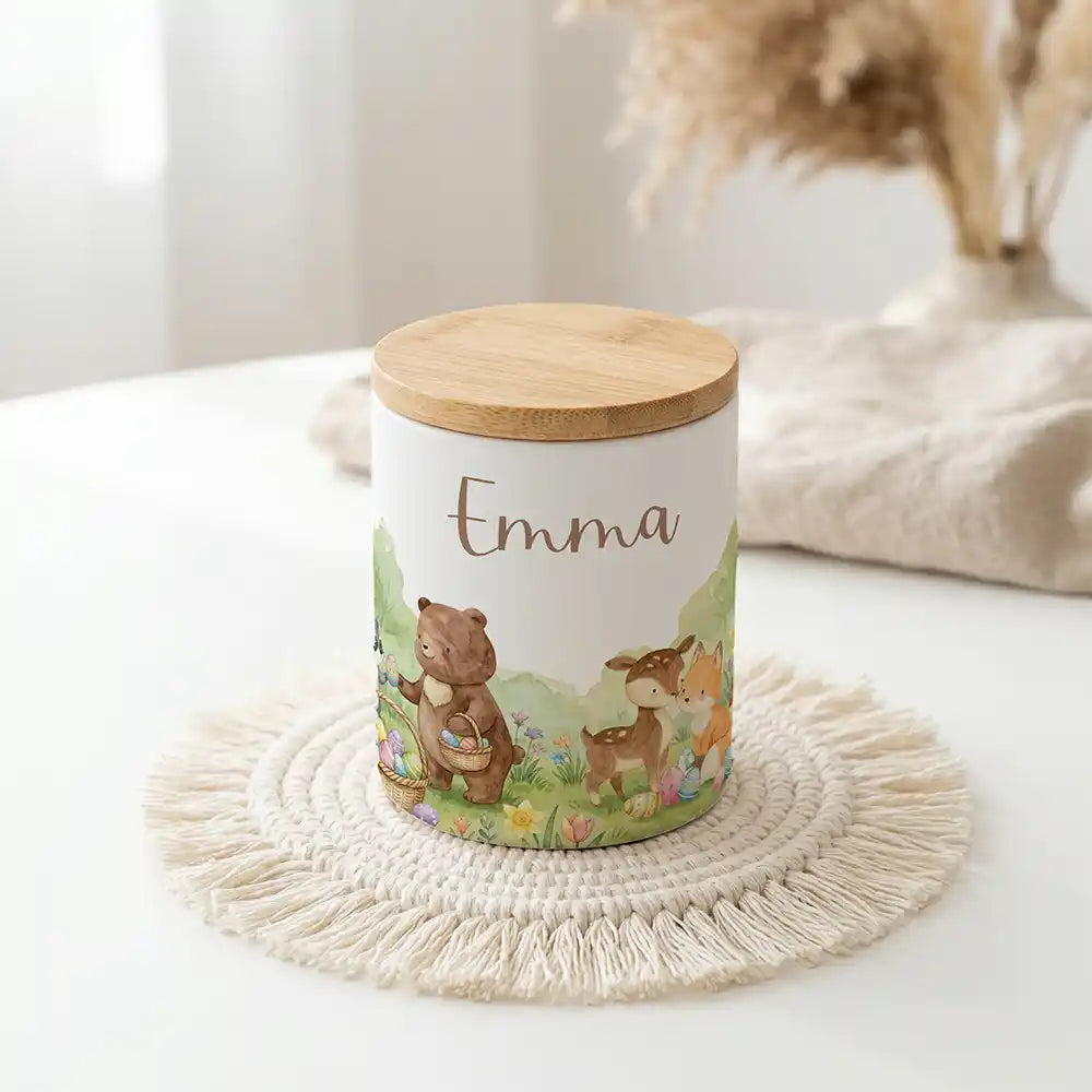 Personalisierte Keksdose Ostern BĂ€renfamilie - Produktgruppe & Variationen