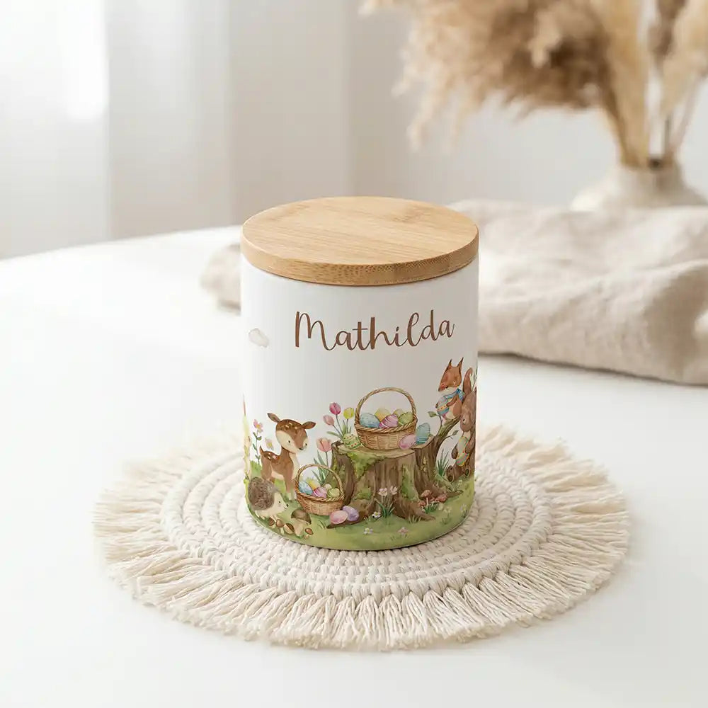 Personalisierte Keksdose Ostern Rehkitz - Produktgruppe & Variationen