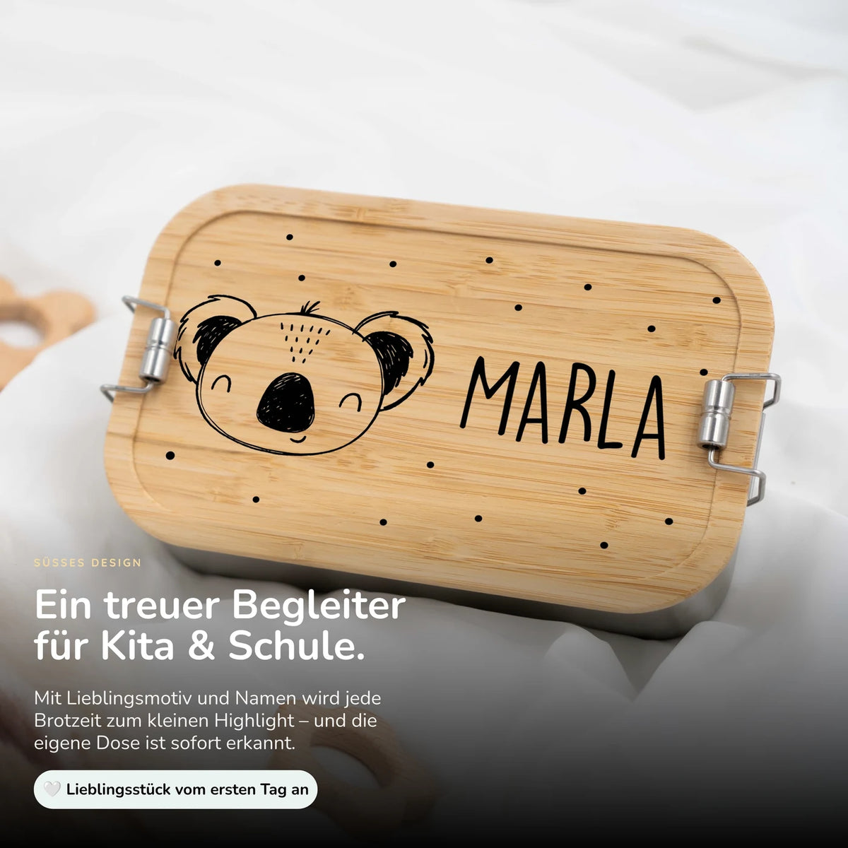 Brotdose personalisiert Koala