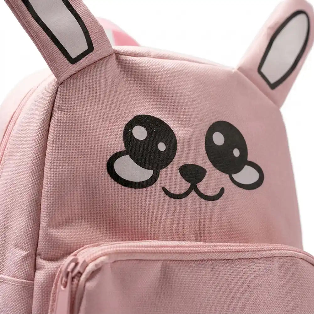 Personalisierter Kinderrucksack Hase, gepolsterte Träger und Rücken