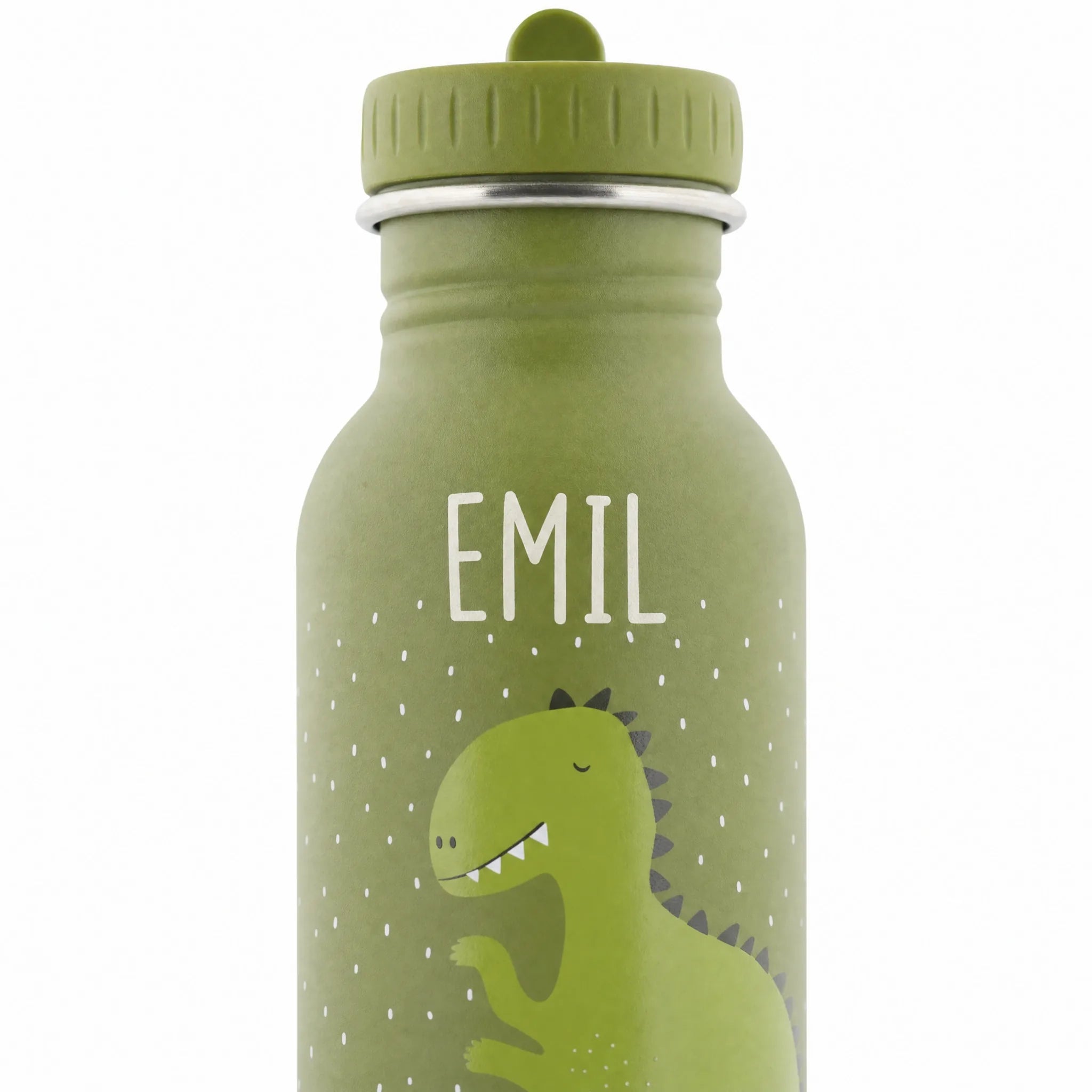 Trixie Trinkflasche Kinder Dino, für Kita und Schule, mit Wunschname