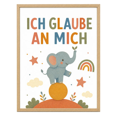 Elefant Ich glaube an mich