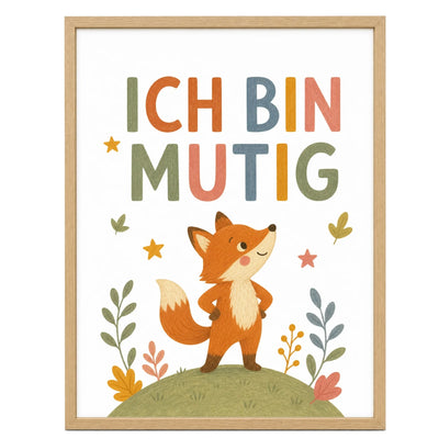 Fuchs Ich bin mutig