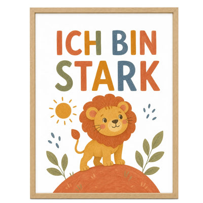 Löwe Ich bin stark