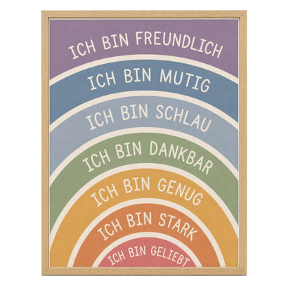 Regenbogen Ich bin freundlich