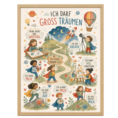 Wimmelbild Groß träumen