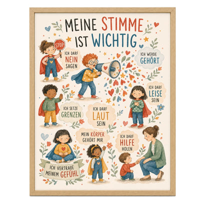 Wimmelbild Meine Stimme