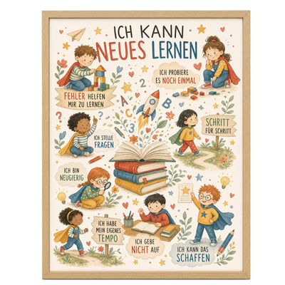 Wimmelbild Neues lernen