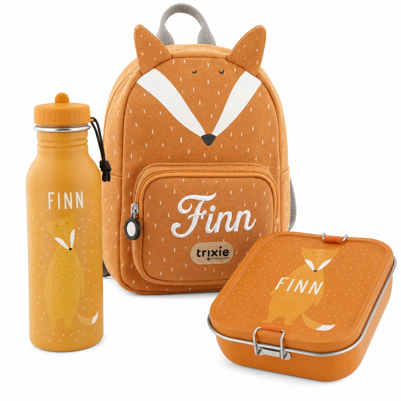 Trixie Kindergarten Set Fuchs, personalisiertes Set im Tiermotiv