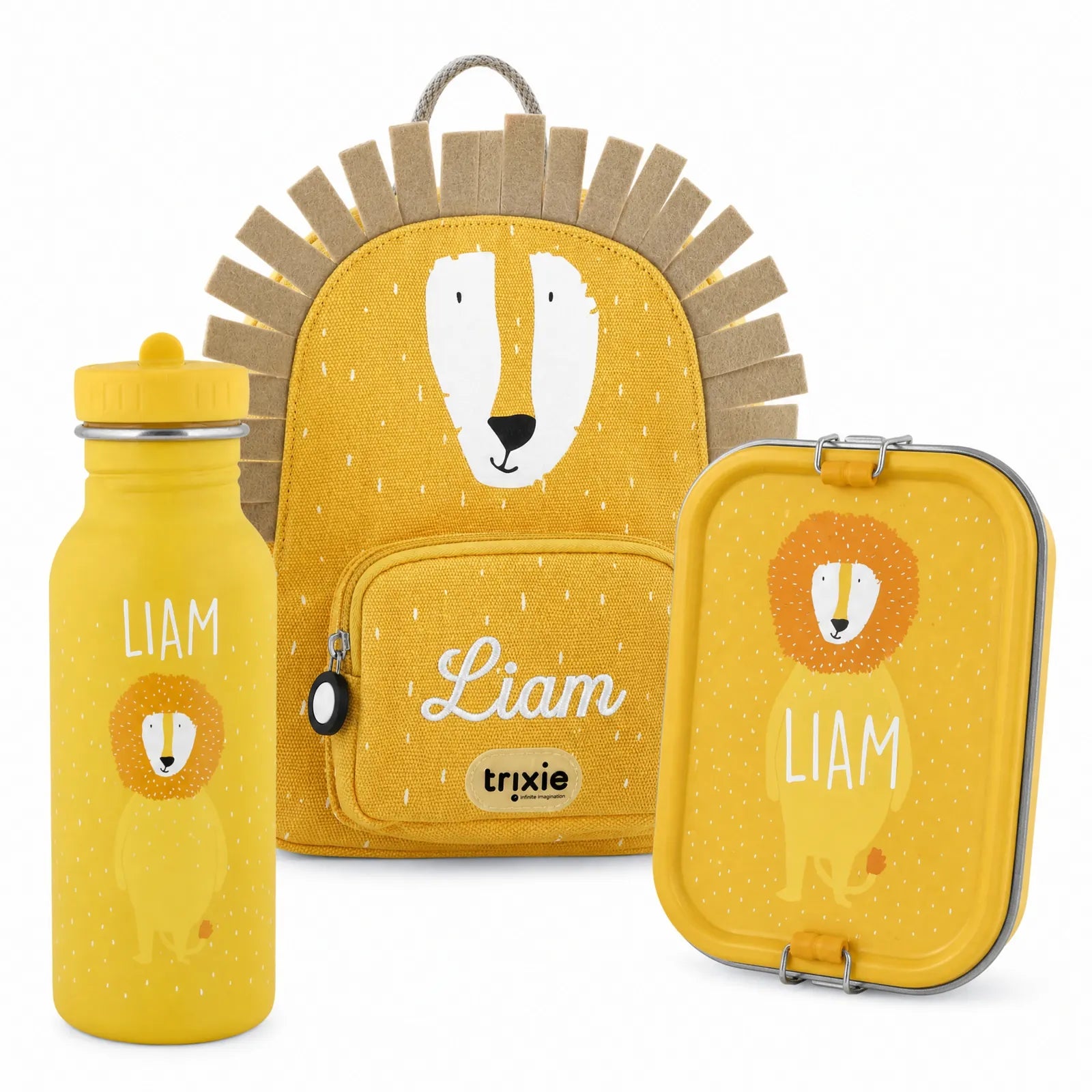 Trixie Kindergarten Set Löwe, personalisiertes Set im Tiermotiv
