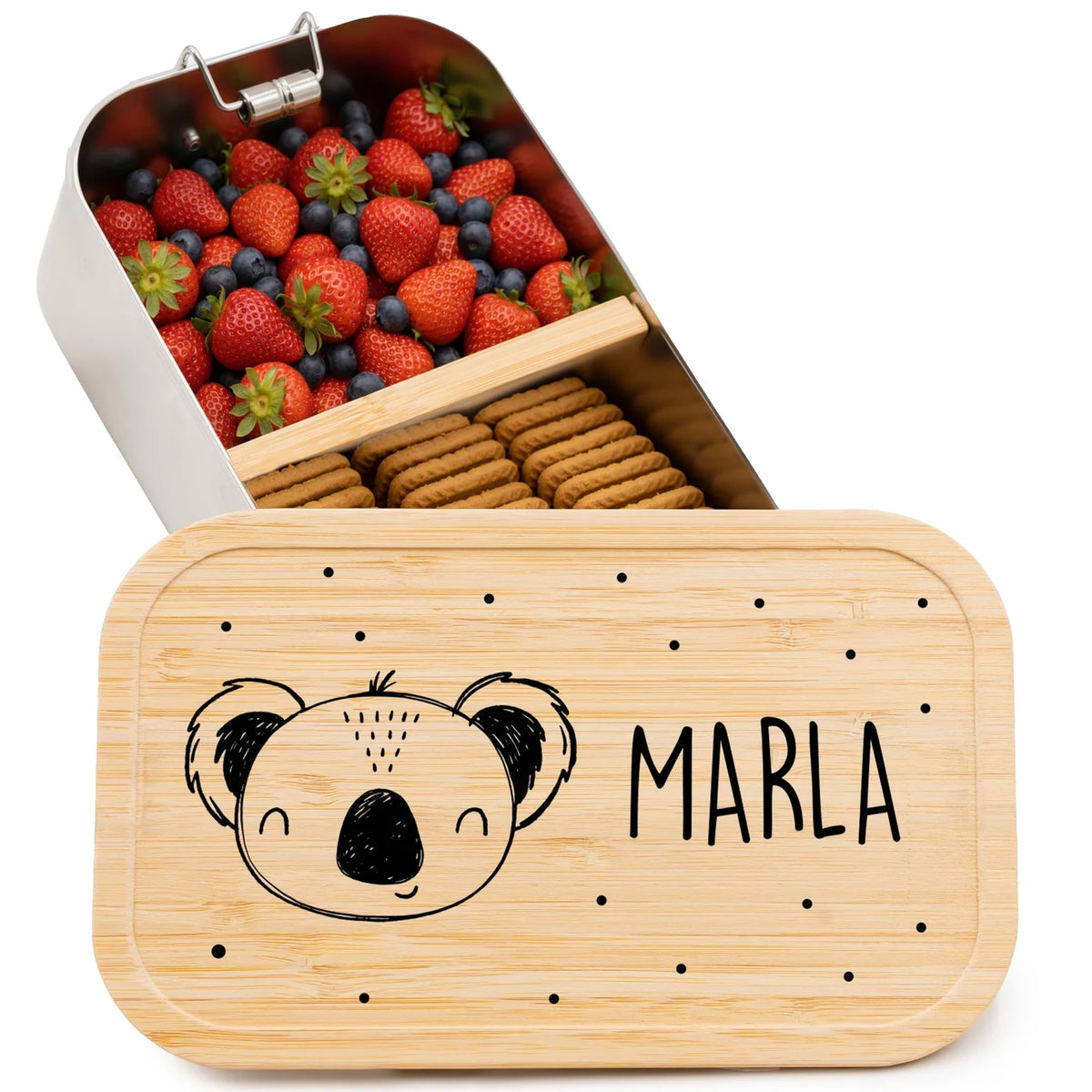 Brotdose personalisiert Koala
