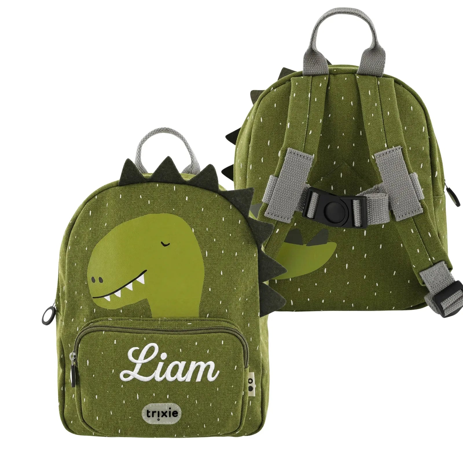 Trixie Kindergartenrucksack Dino, personalisiert mit Namen aufgestickt