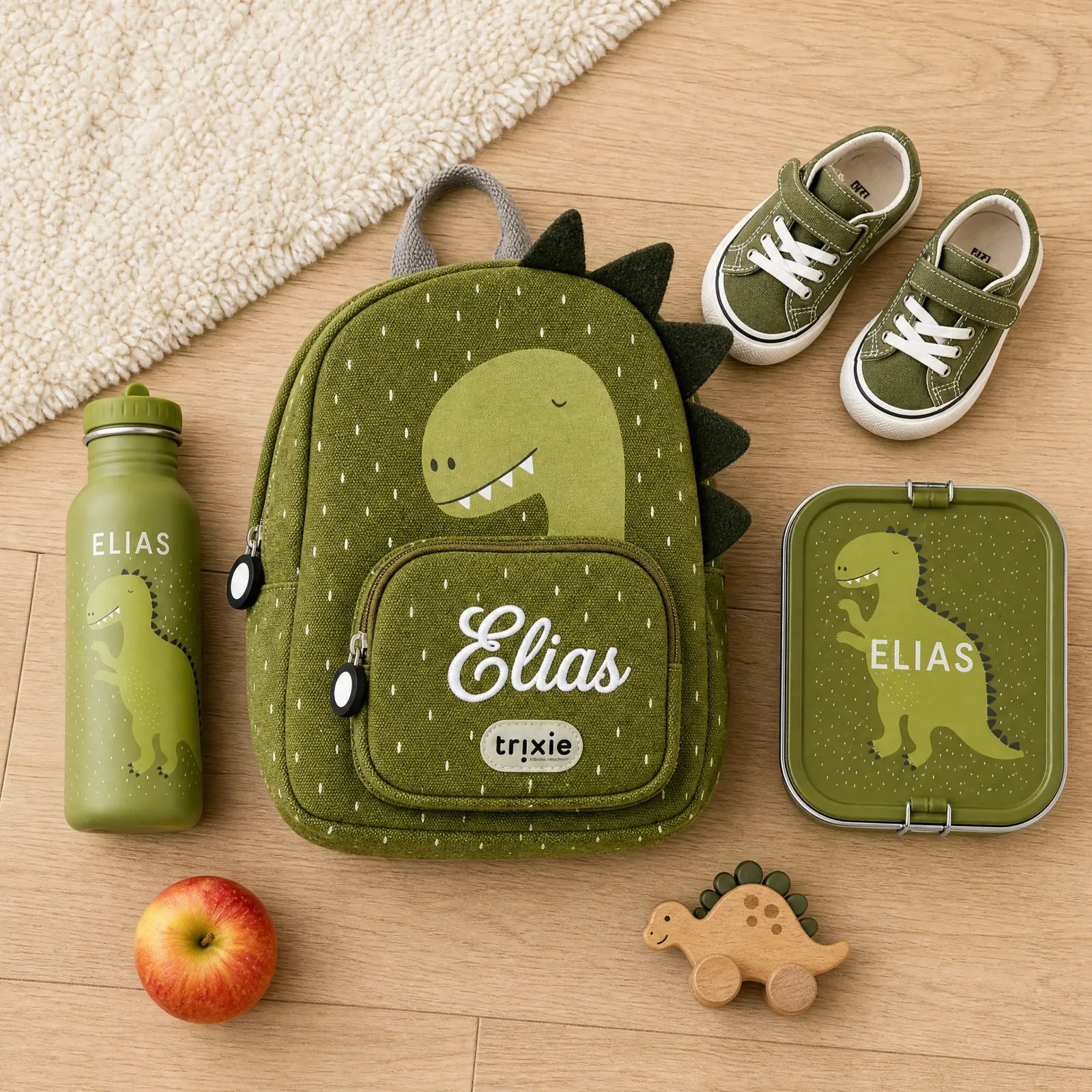 Trixie Kindergarten Set Dino, Set mit Namen, auch für Jungen