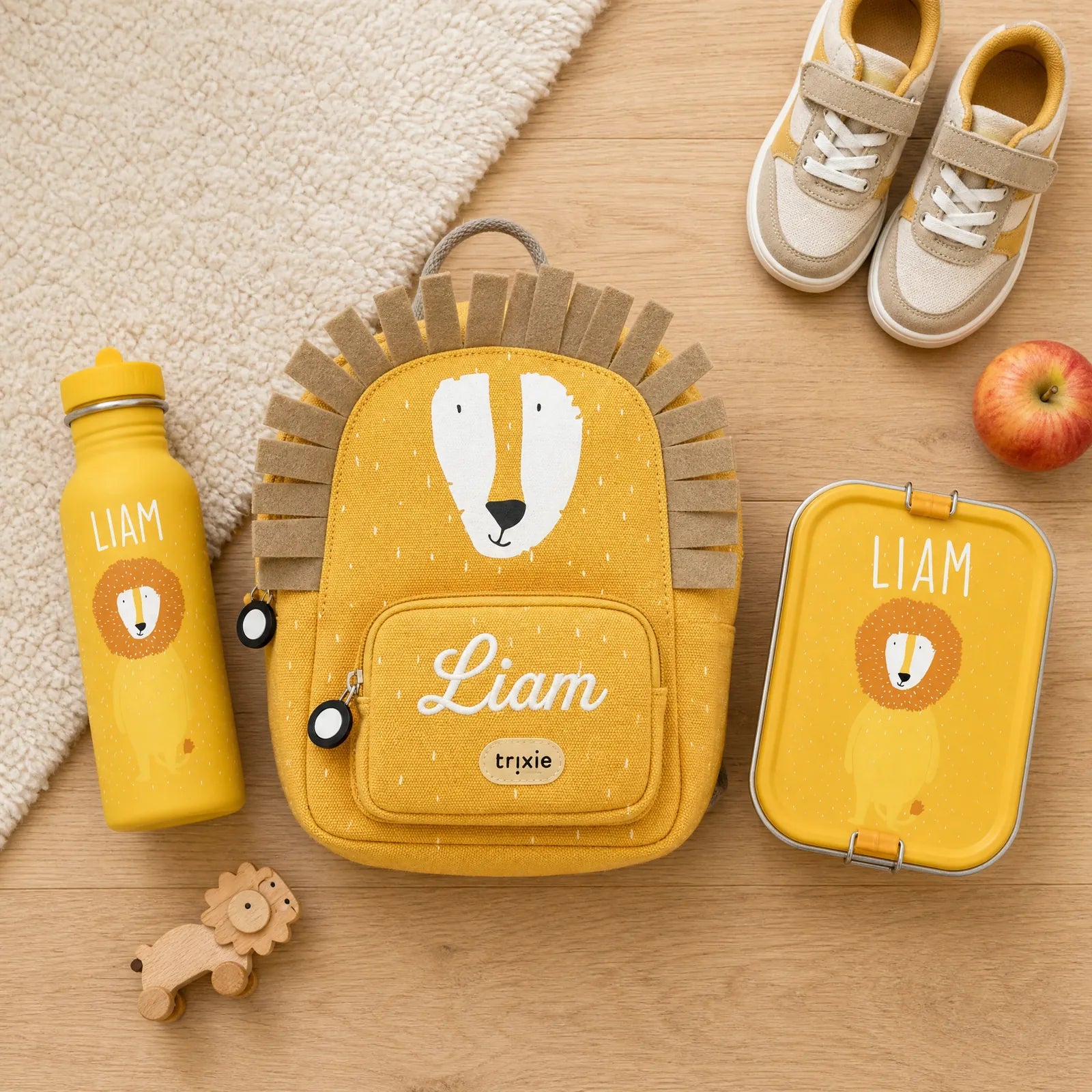 Trixie Kindergarten Set Löwe, Set mit Namen, auch für Jungen