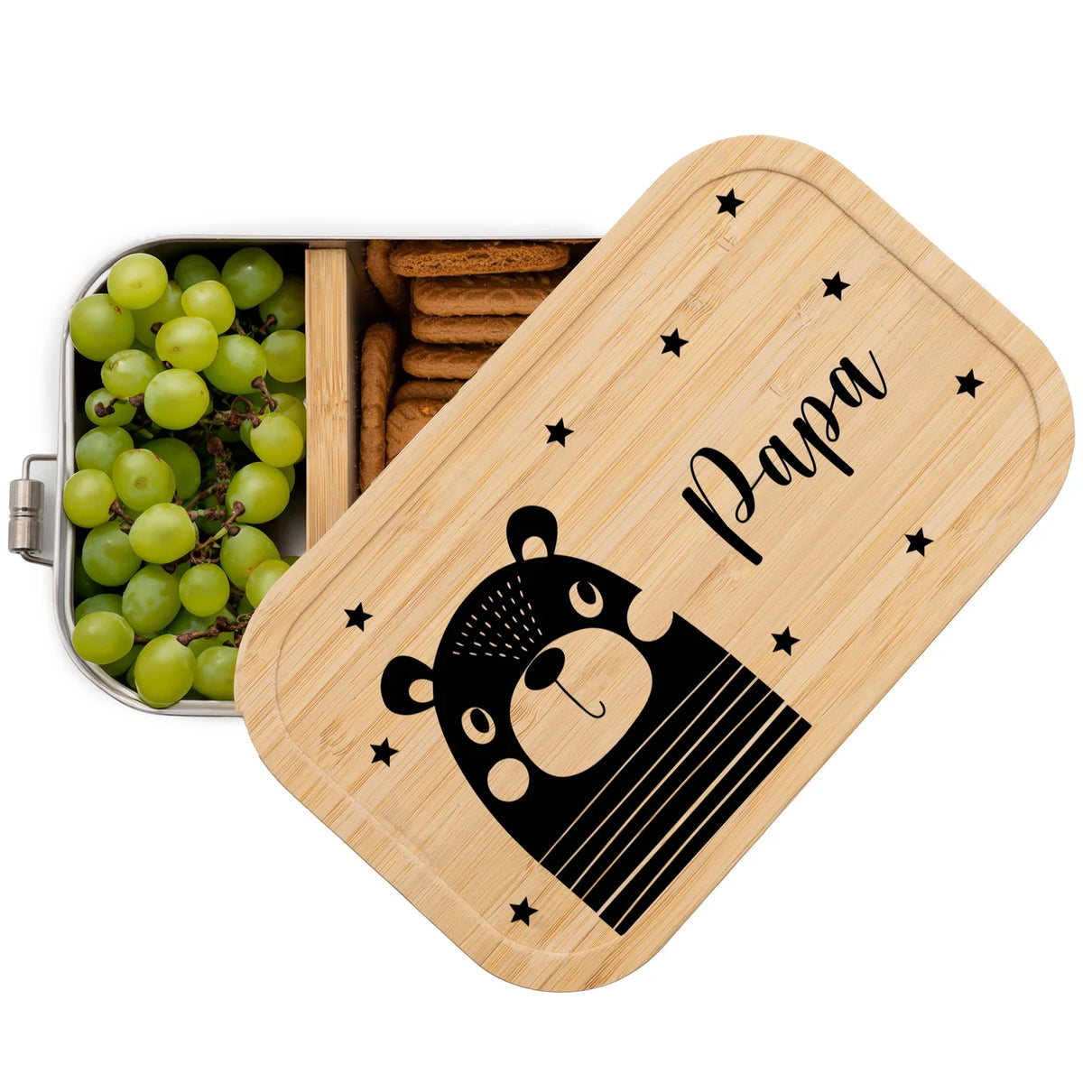 Brotdose personalisiert Bär
