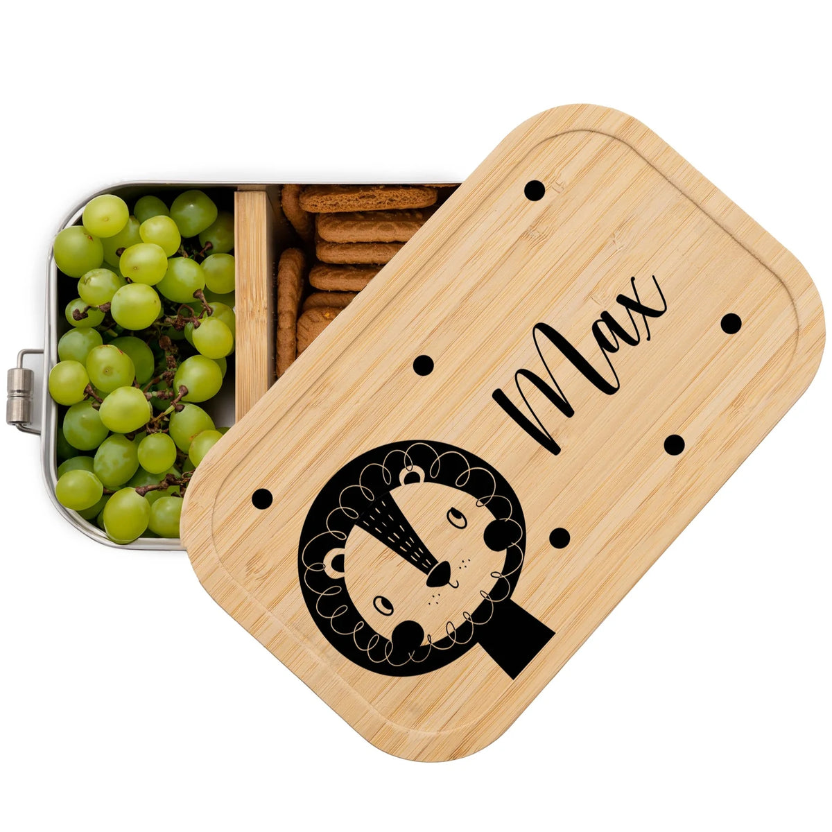 Brotdose personalisiert Löwe