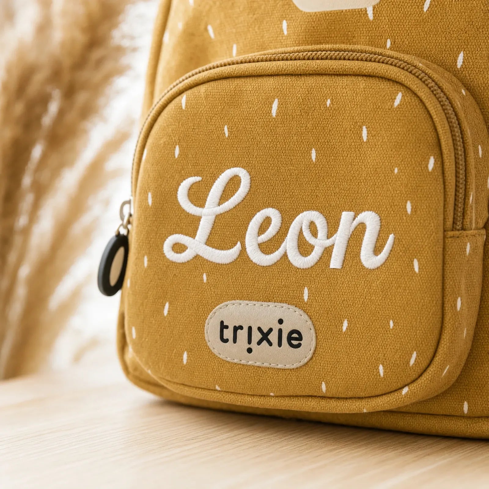 Trixie Kindergartenrucksack Bär, Brustschnalle und Namensschild innen