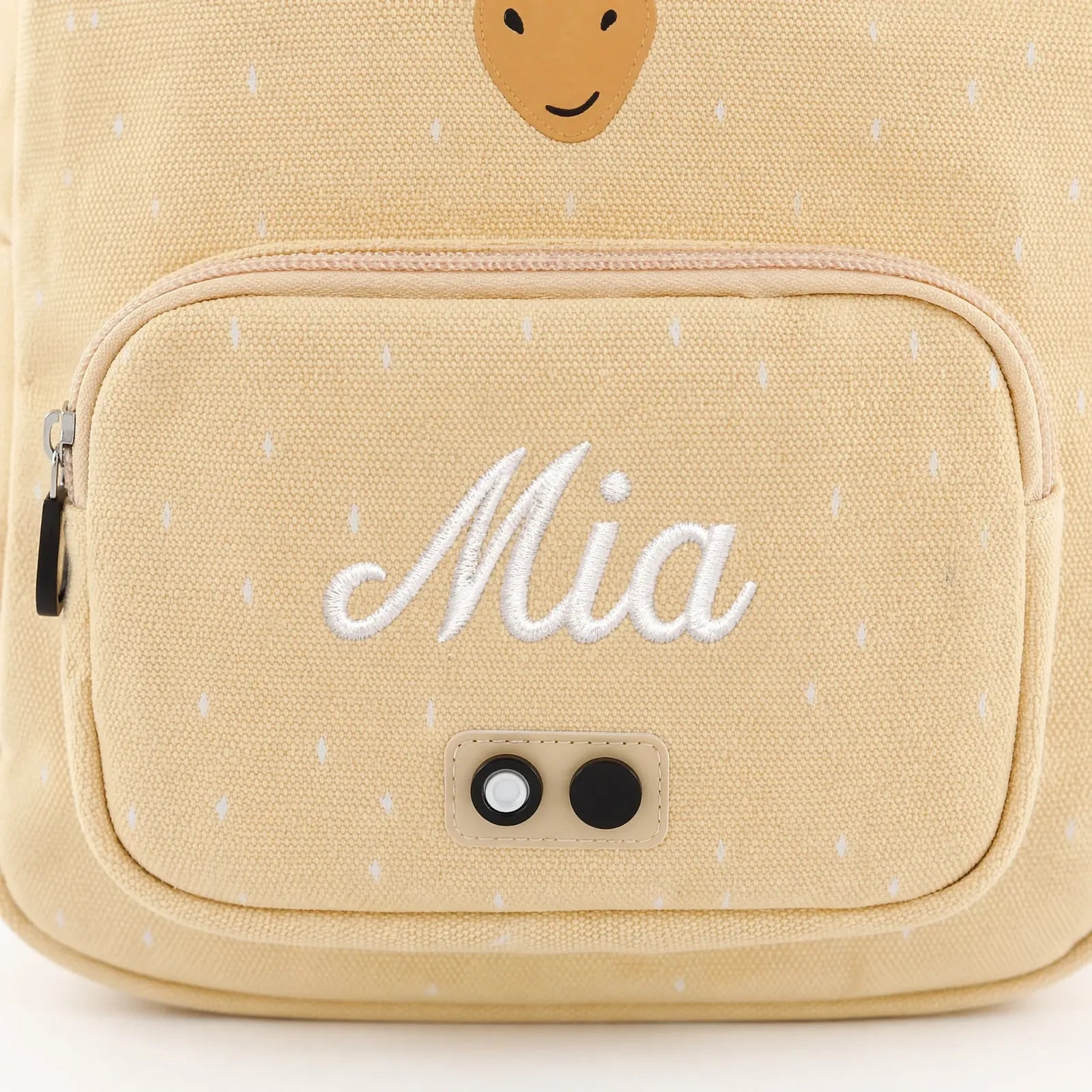 Trixie Kindergartenrucksack Einhorn, Brustschnalle und Namensschild innen