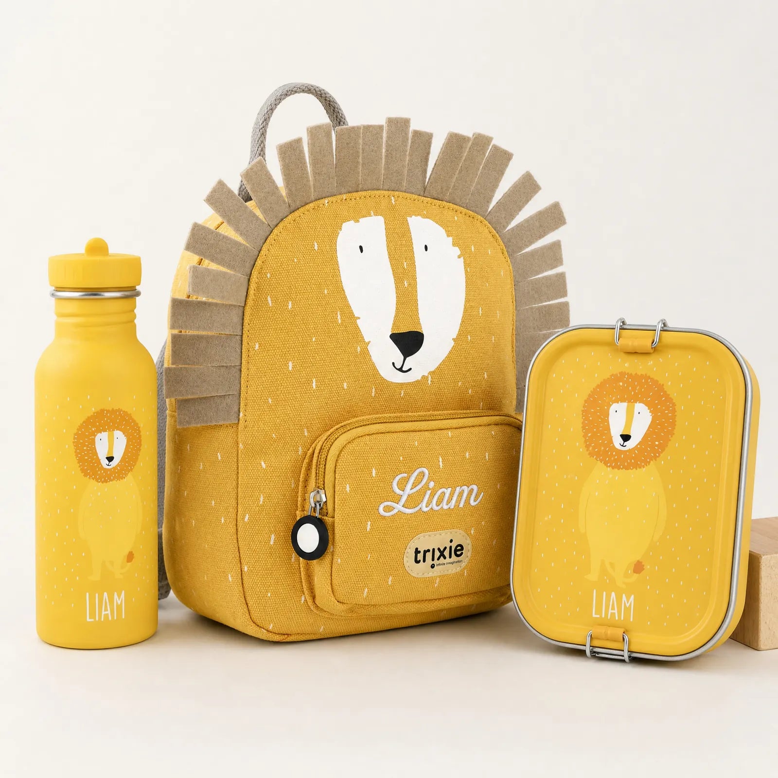 Trixie Kindergarten Set Löwe, Set mit Namen, auch für Mädchen