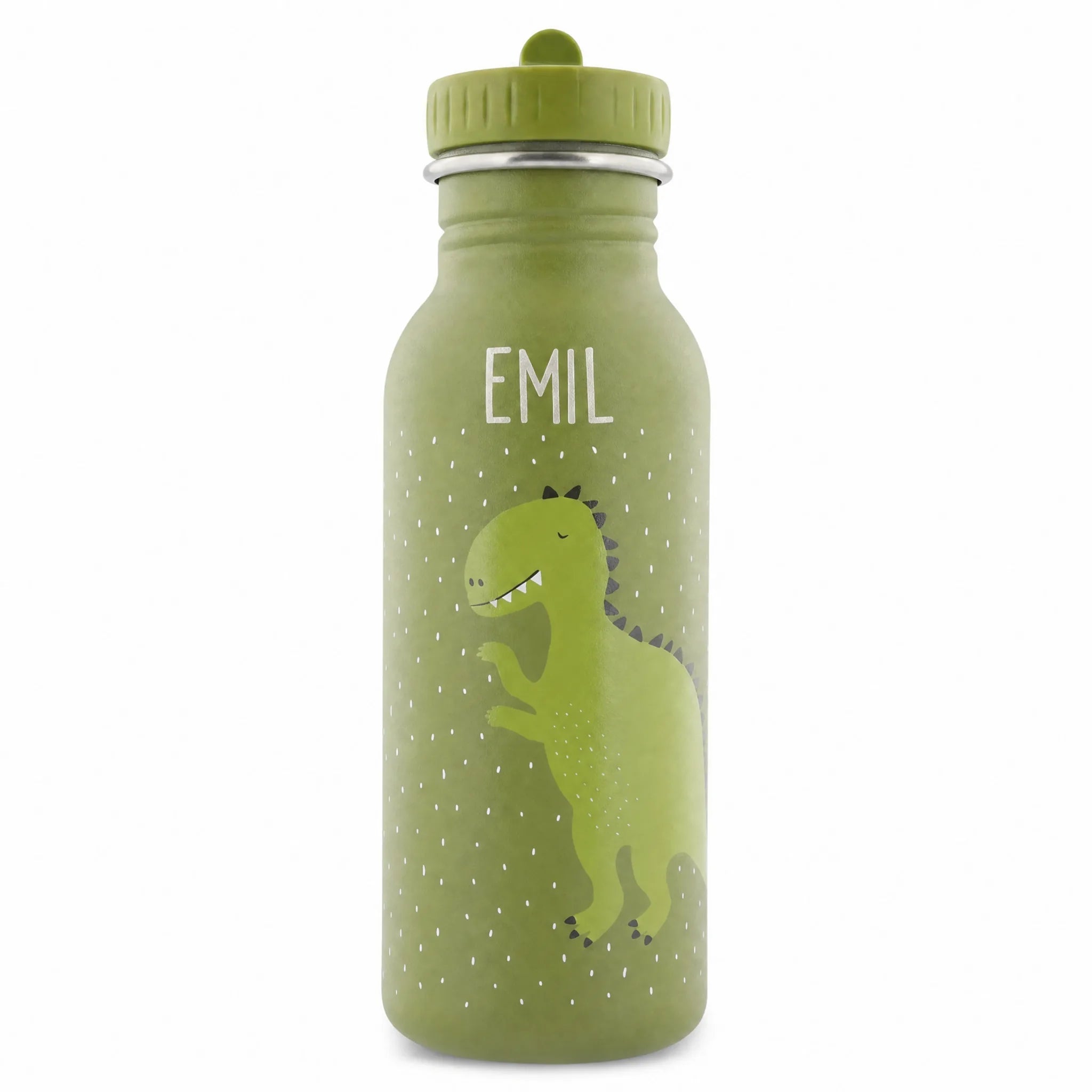 Trixie Trinkflasche Kinder Dino, Tiermotiv-Detail mit Wunschname