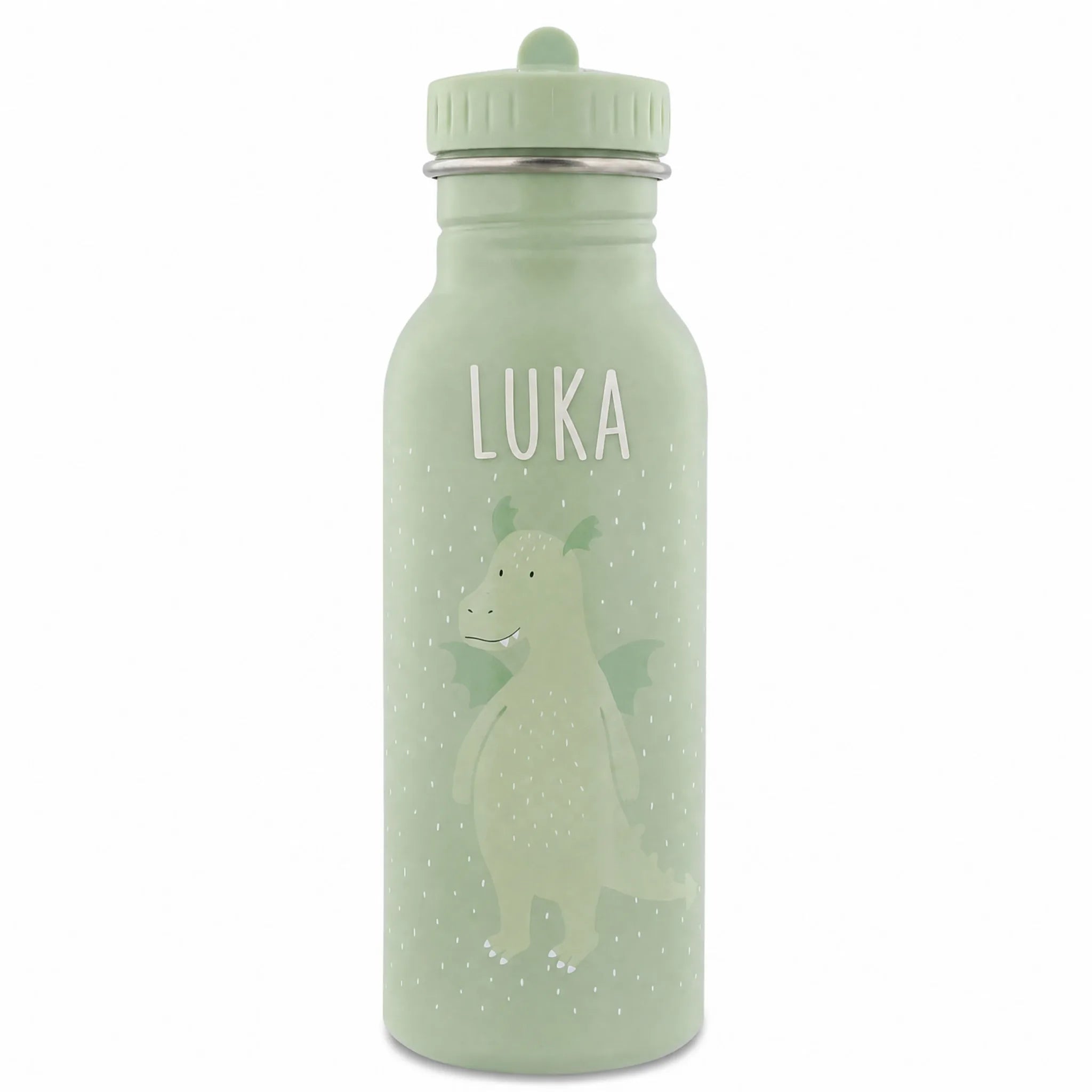 Trixie Trinkflasche Kinder Drache, Tiermotiv-Detail mit Wunschname