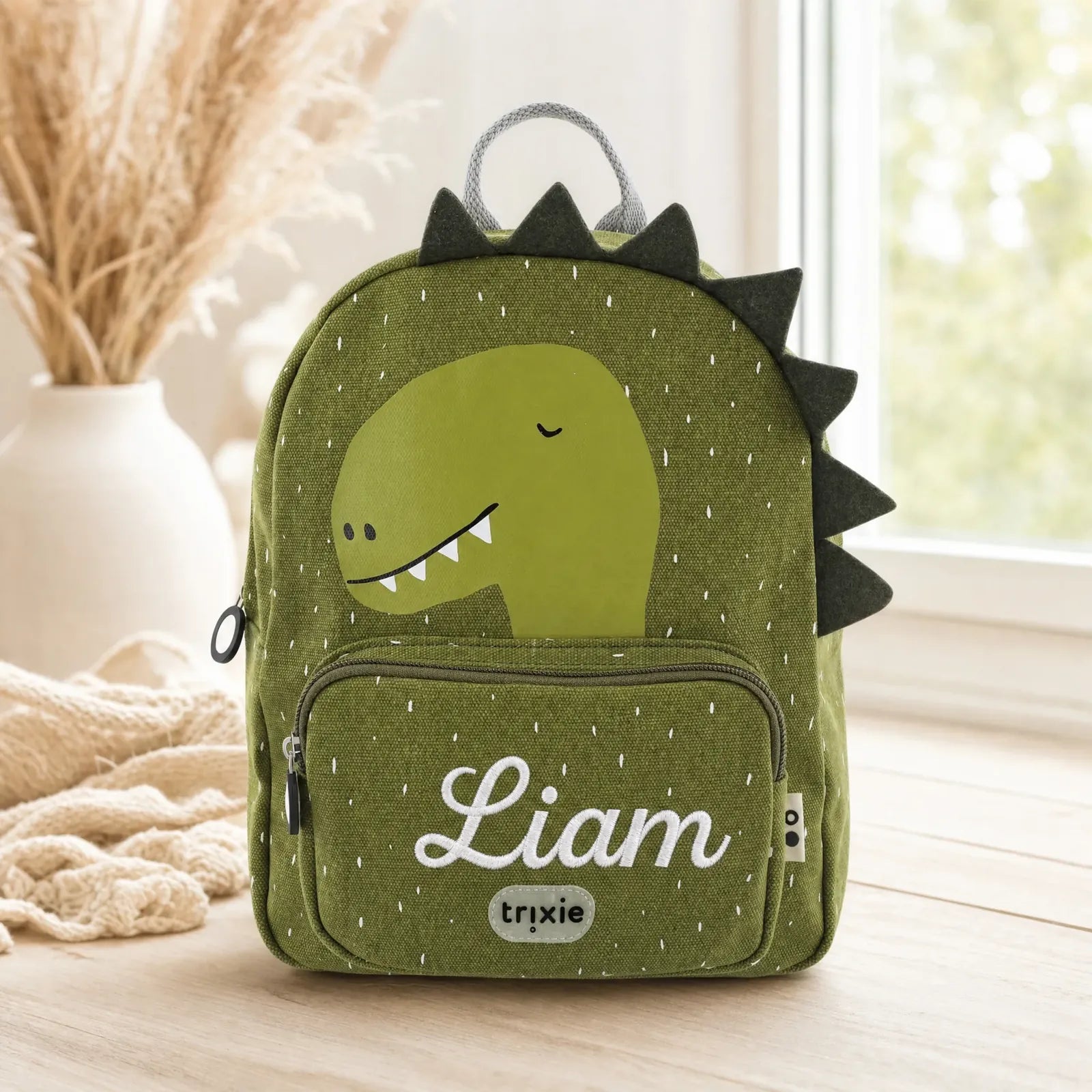 Trixie Kindergartenrucksack Dino, Groß 7,5 L, ab 3 Jahren